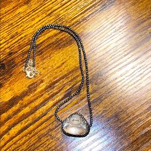 Buddha sterling necklace